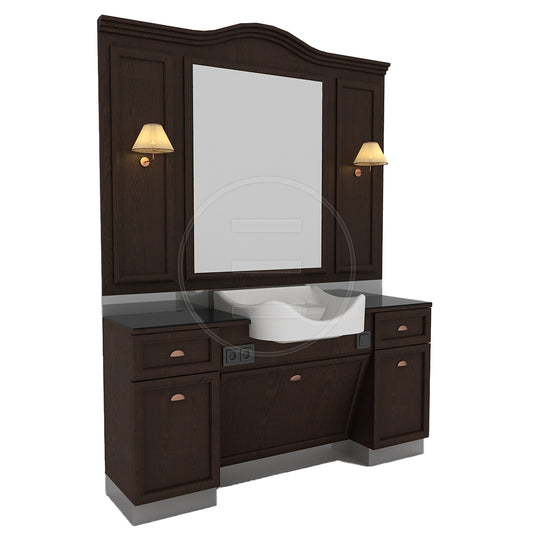 Antique Man Herrenfrisierplätze