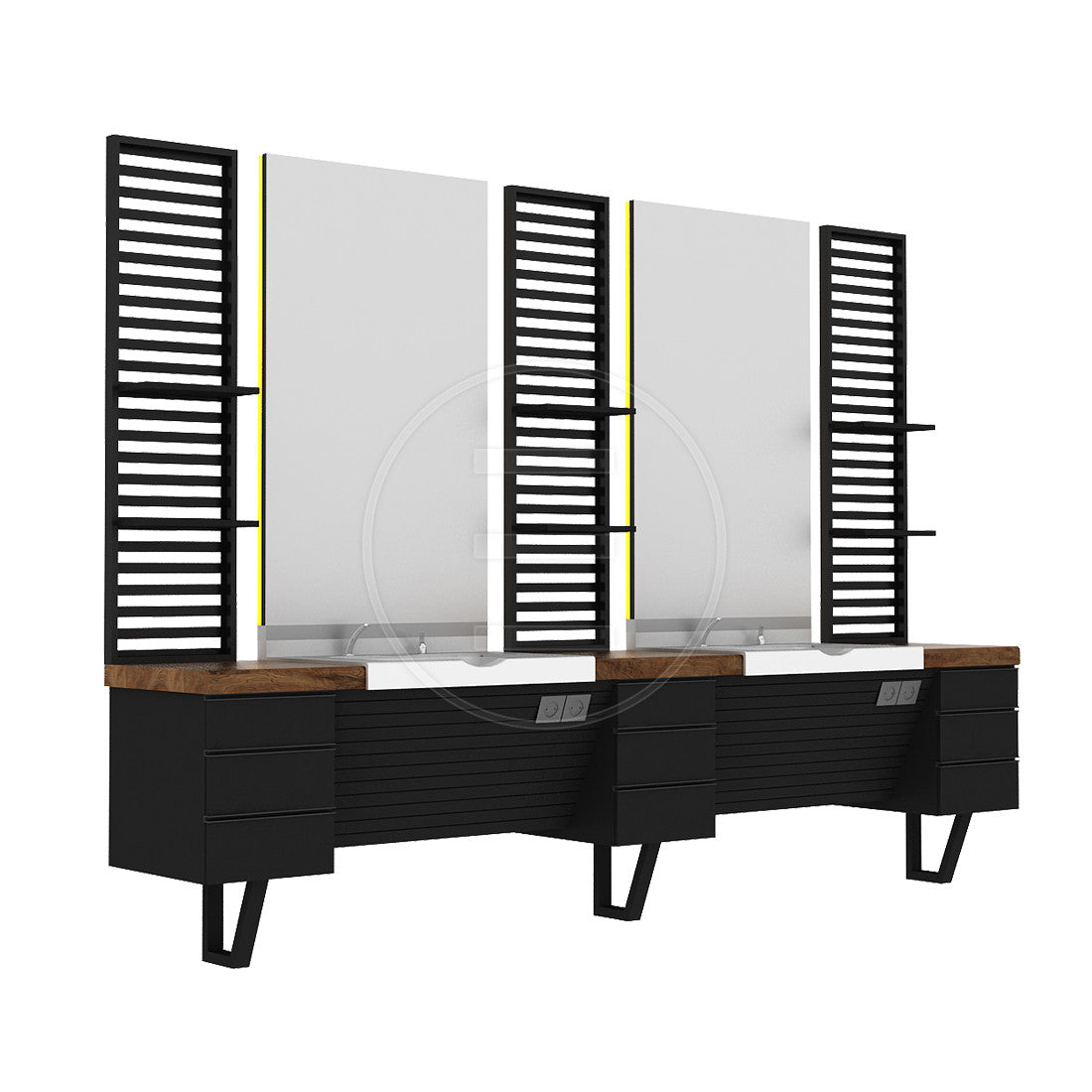 Massive Man Herrenfrisierplätze