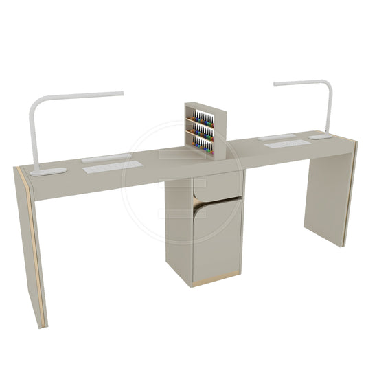 Boho Double Nail Station