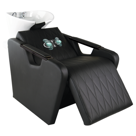 Sacha Black Waschsessel E Massage